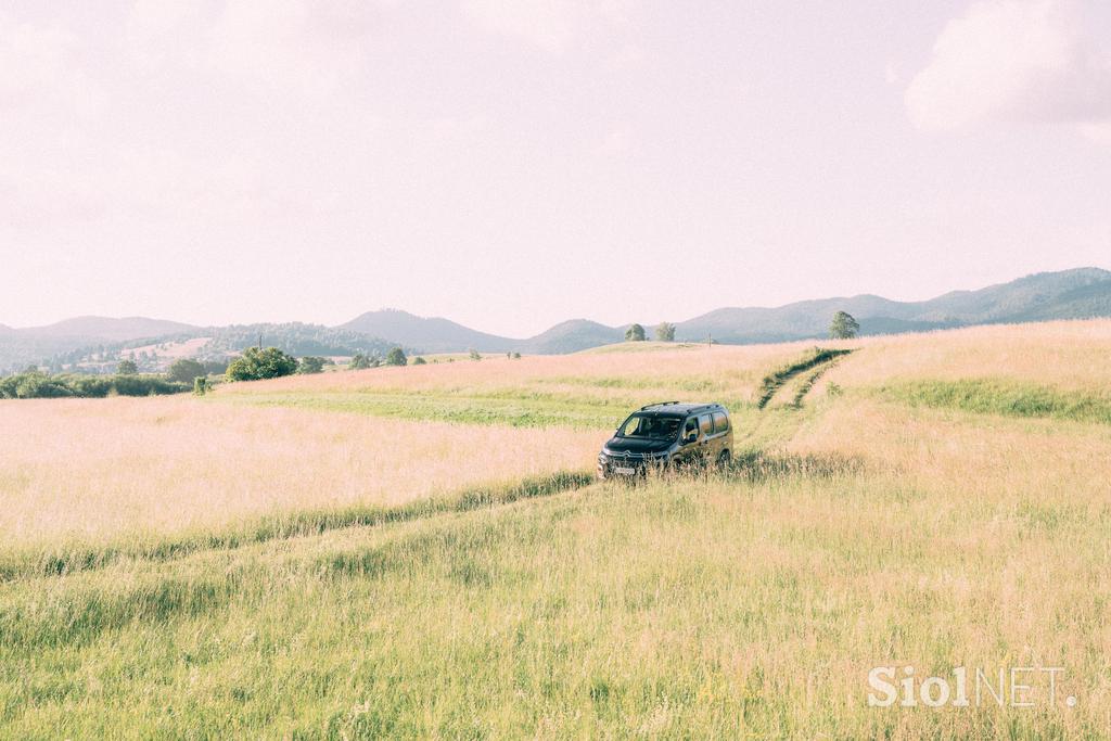 Citroën Berlingo, #dopustujdoma, izlet, Loška dolina