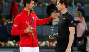 Novak Đoković in Andy Murray bosta igrala  v različnih skupinah