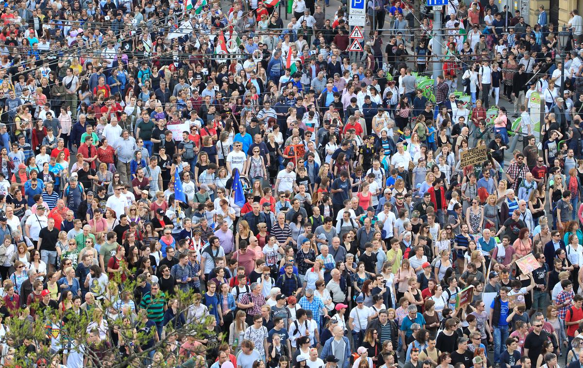 Budimpešta, protesti | Foto Reuters