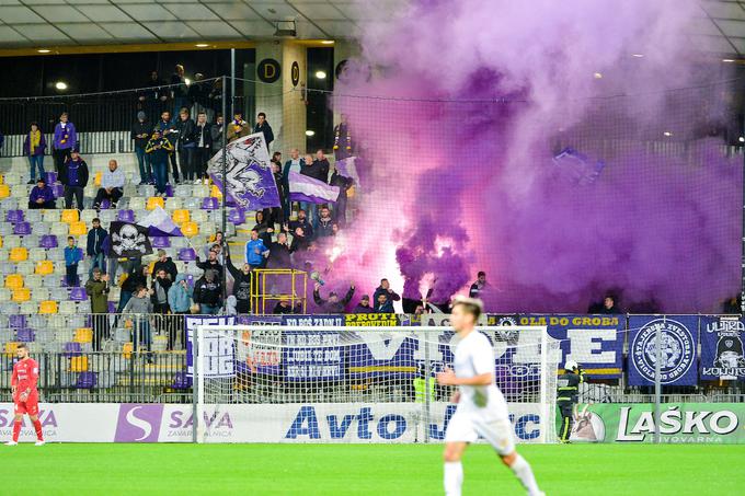 V derbiju kroga sta Maribor in Domžale v Ljudskem vrtu remizirala z 2:2. | Foto: Mario Horvat/Sportida