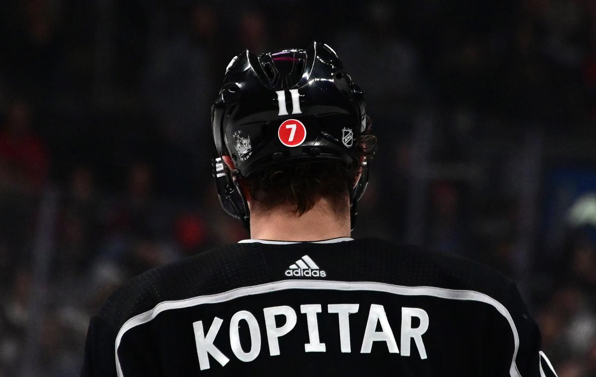 Anže Kopitar | Anže Kopitar je s Kralji visoko izgubil proti St. Louisu. | Foto Reuters