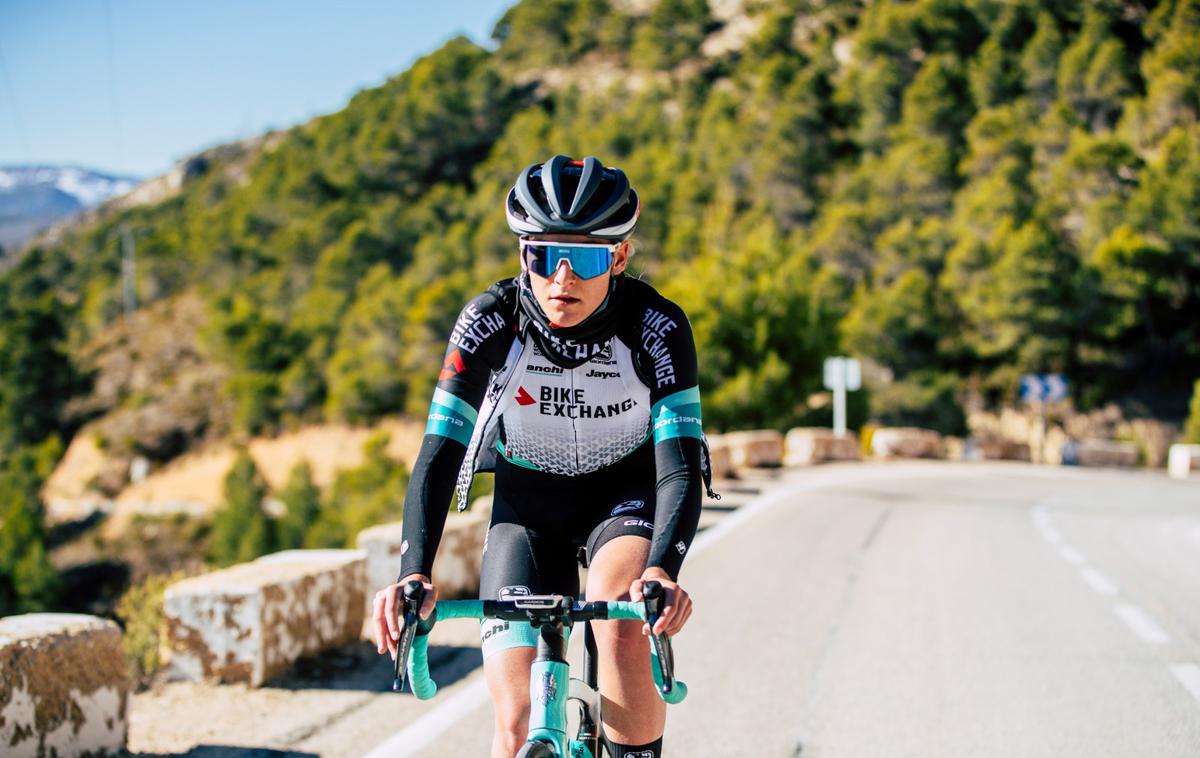 Urška Žigart | Urška Žigart je etapo končala med najboljšo deseterico. | Foto Team BikeExchange