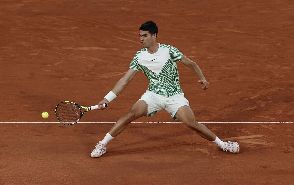 Carlos Alcaraz OP Francije | Carlos Alcaraz bo izpustil peščini turnir v Monte Carlu. | Foto Reuters