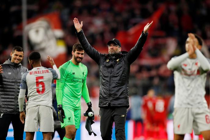 Bayern Liverpool | Liverpool je s 3:1 v Münchnu izločil Bayern. | Foto Reuters