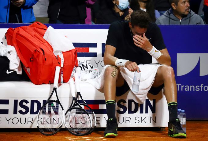 Juan Martin del Potro je izgubil prvi dvoboj po vrnitvi na igrišča po dveh letih in pol odsotnosti. | Foto: Guliverimage/Vladimir Fedorenko