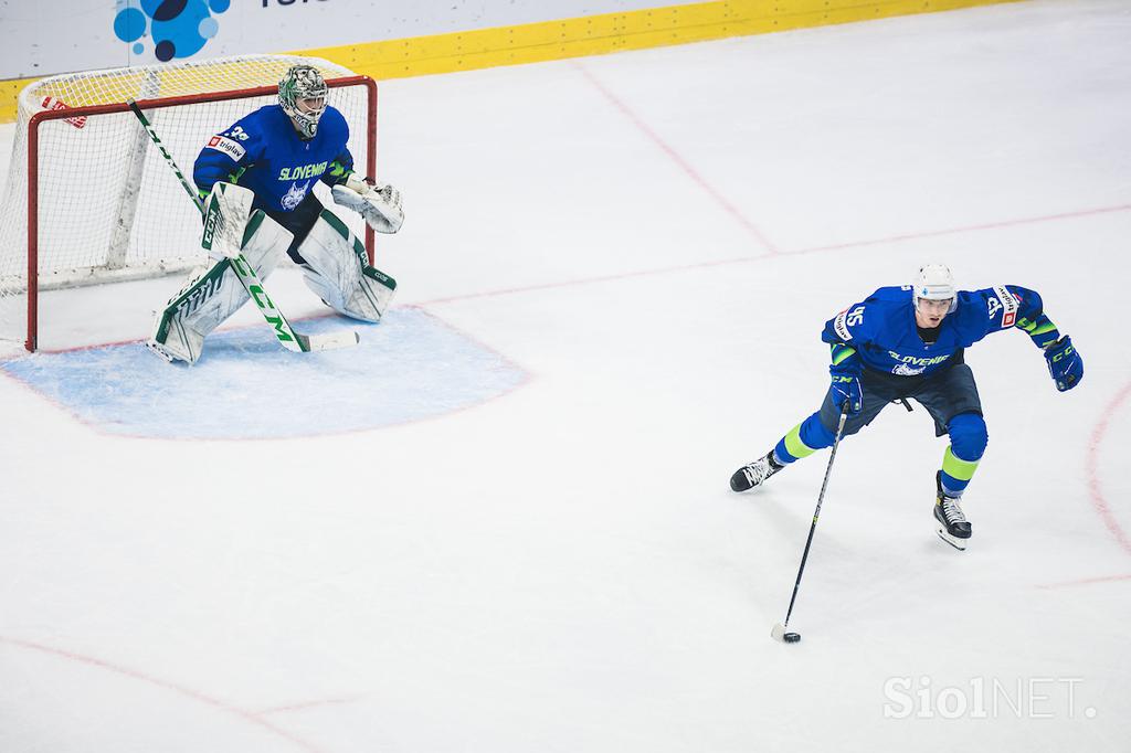 SP v hokeju (Ljubljana): Slovenija - Madžarska