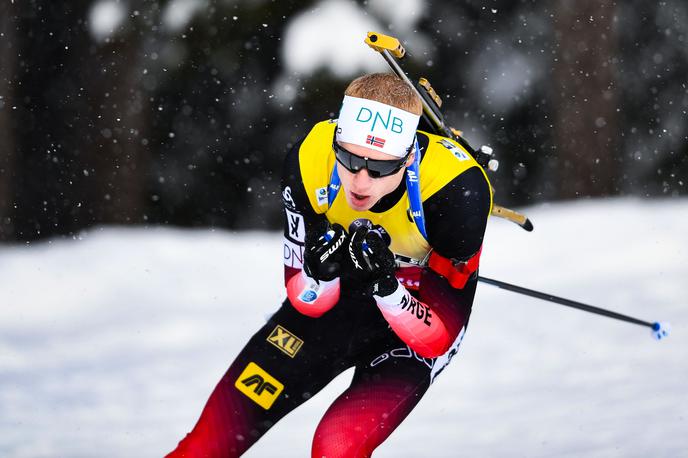 Johannes Thingnes Boe | Johannes Thingnes Boe je spet prevzel vodilno vlogo v svetovnem pokalu. | Foto Reuters