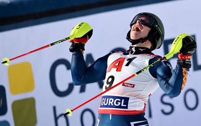 Kristoffer Jakobsen se veseli odlične predstave v finalni vožnji. | Foto: Reuters