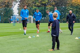 Slovenska nogometna reprezentanca Trening