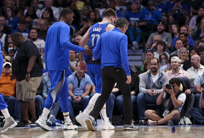 Dallas se bo v prvem krogu končnice lige NBA pomeril u Utahom. Prva tekma bo v Teksasu v noči na nedeljo. Bo do takrat LD77 že nared za nastop? | Foto: Reuters