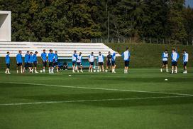 Slovenska nogometna reprezentanca Trening Brdo