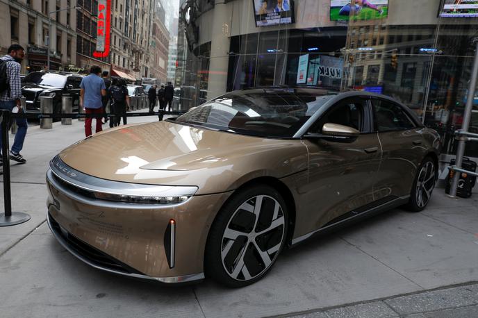 Lucid Air | Lucid Air v New Yorku | Foto Reuters