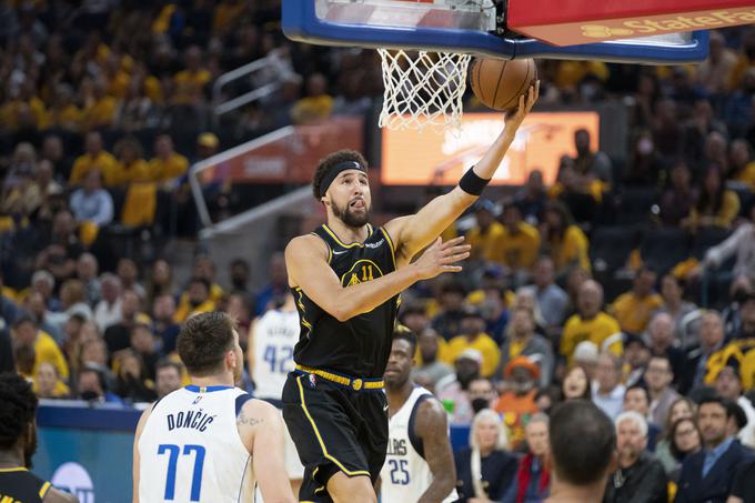 Klay Thompson je z Golden Statom osvojil ligo NBA že trikrat. | Foto: Reuters