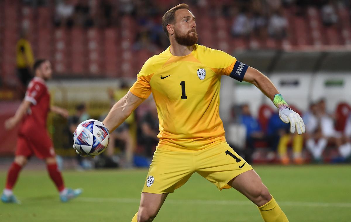 Srbija Slovenija | Jan Oblak je v nedeljo prvič v reprezentančni karieri na eni tekmi prejel štiri zadetke. Državni dres je nosil že 48-krat.  | Foto Sportida