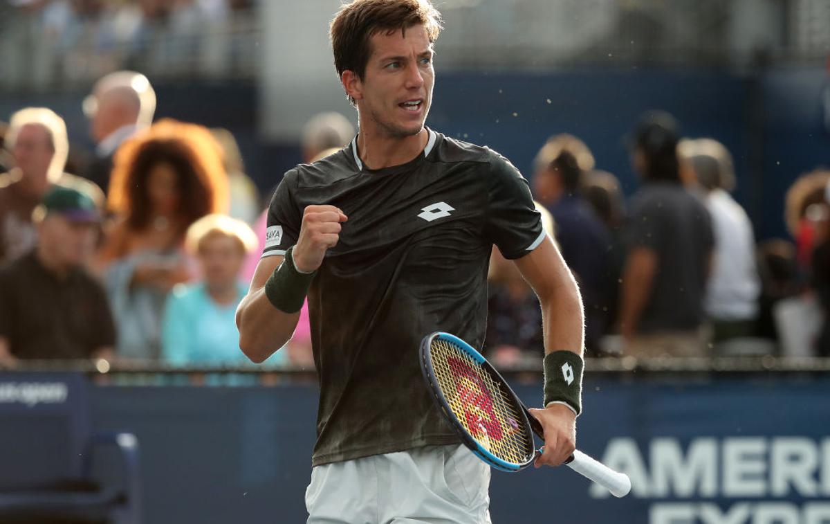 Aljaž Bedene | Aljaž Bedene je napredoval v drugi krog OP ZDA. | Foto Getty Images