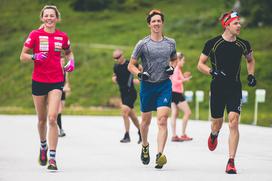 trening biatlon streljanja Anamarija Lampič