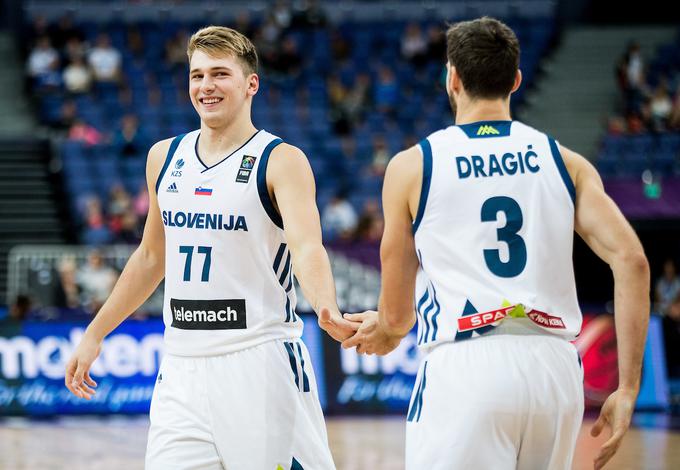 Goran Dragić Luka Dončić | Foto: Vid Ponikvar