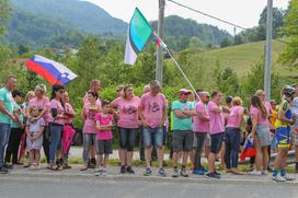 Sprejem za Primoža Rogliča v Zagorju