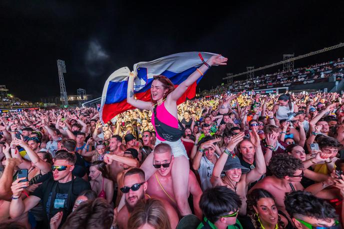 Ultra | Odmevnega festivala v Splitu se udeleži tudi ogromno mladih iz Slovenije.  | Foto Pixsell