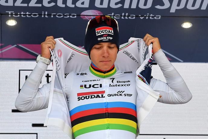 Remco Evenepoel | Remco Evenepoel predčasno končuje Dirko po Italiji. | Foto Reuters