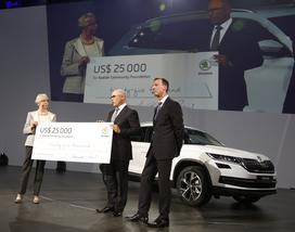 Škoda kodiaq - svetovna premiera Berlin 2016