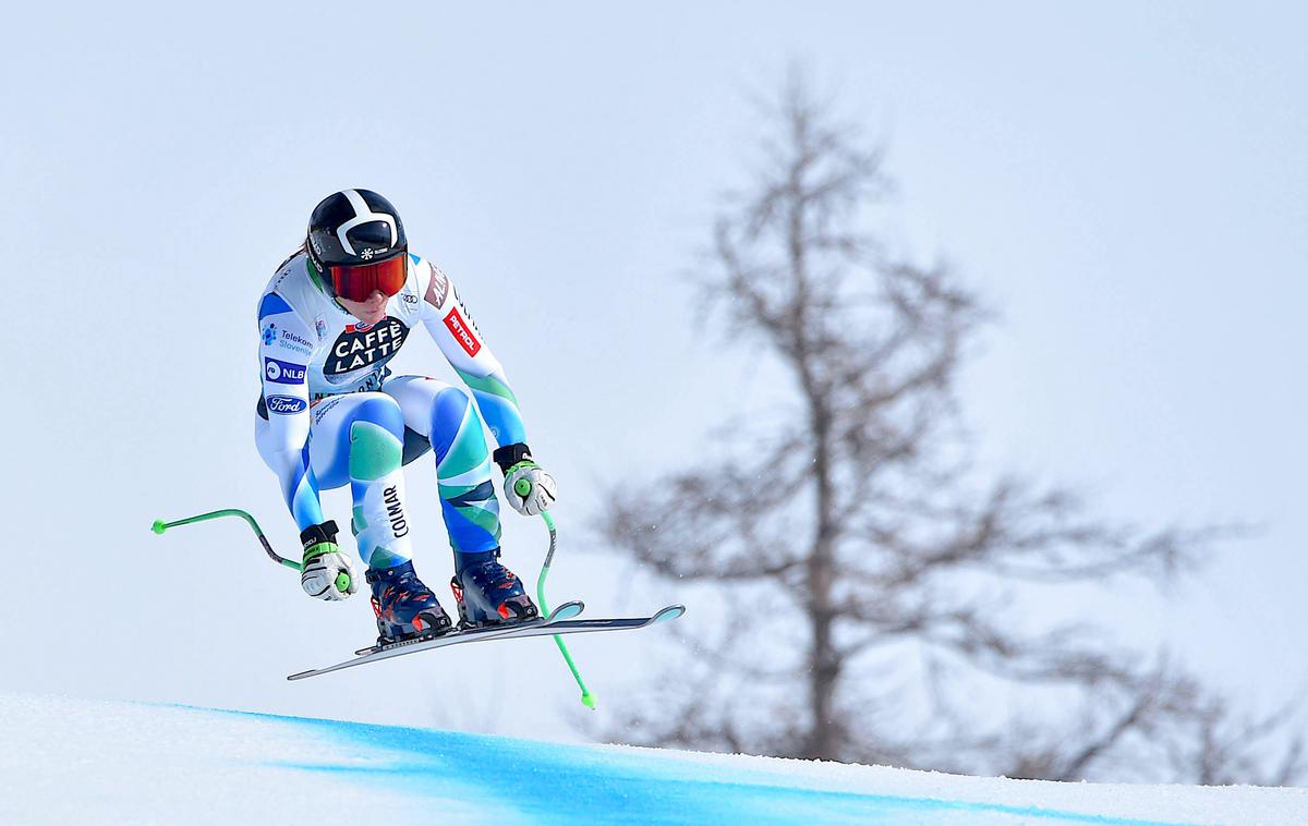 Ilka Štuhec | Ilka Štuhec je na prvem uradnem treningu smuka v Crans Montani postavila 15. čas.  | Foto Guliverimage