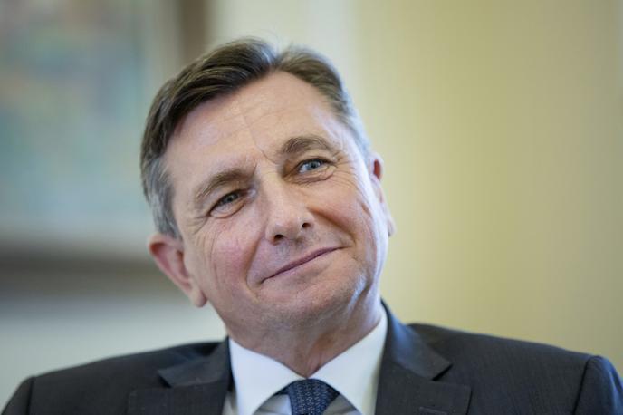 Borut Pahor | Pahor je znan po tem, da rad obišče športne dogodke in podpira slovenske športne uspehe. | Foto Ana Kovač