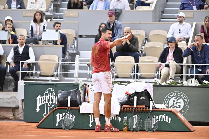 Novak Đoković | Novak Đoković nikakor ni bil zadovoljen s pripravo igrišča. | Foto Guliverimage