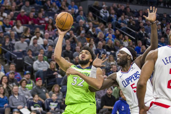 Minnesota Timberwolves, Karl-Anthony Towns | Minnesota je zmagala prvič po 13 zaporednih porazih. | Foto Reuters