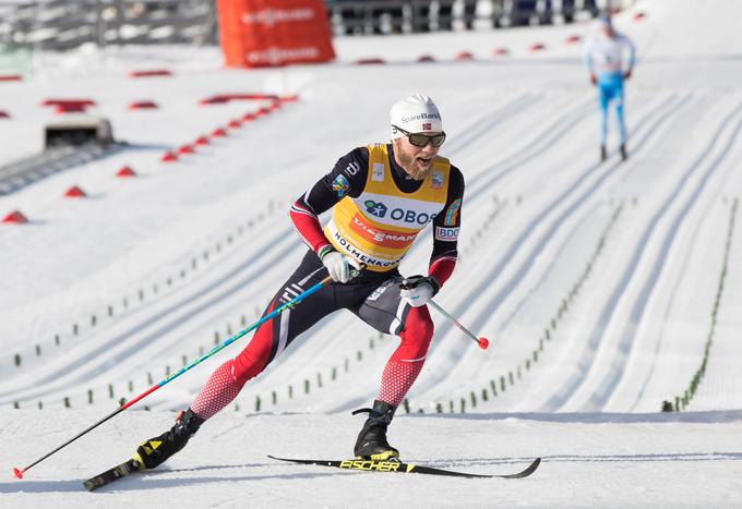 Martin Johnsrud Sundby je zmagovalec skupnega seštevka. | Foto: Reuters