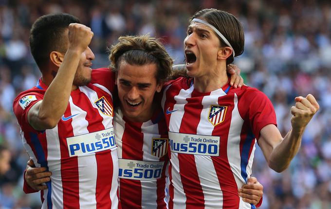 Antoine Griezmann bo vsaj še eno sezono nosil dres Aletica. | Foto: Reuters