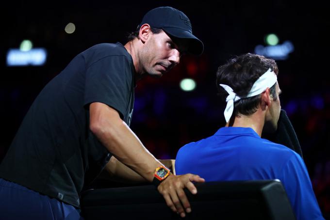 Roger Federer in Rafael Nadal težko najdeta recept, da lahko premagata Novaka Đokovića. | Foto: Gulliver/Getty Images