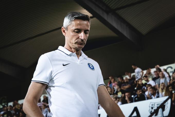 Agron Šalja je vodil celjski klub pol leta. Na 20 tekmah je vknjižil 11 zmag, osem porazov, le enkrat pa je remiziral. | Foto: Blaž Weindorfer/Sportida