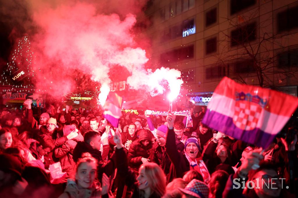 SP navijači Hrvaška Brazilija