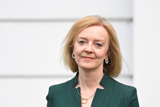 Zdajšnja britanska zunanja ministrica Liz Truss je favoritinja za naslednico premierja Borisa Johnsona. | Foto: Reuters