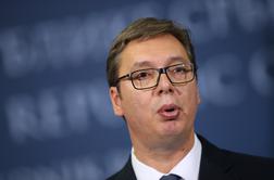 Vučić se v Bruslju ne bo sestal s Thacijem