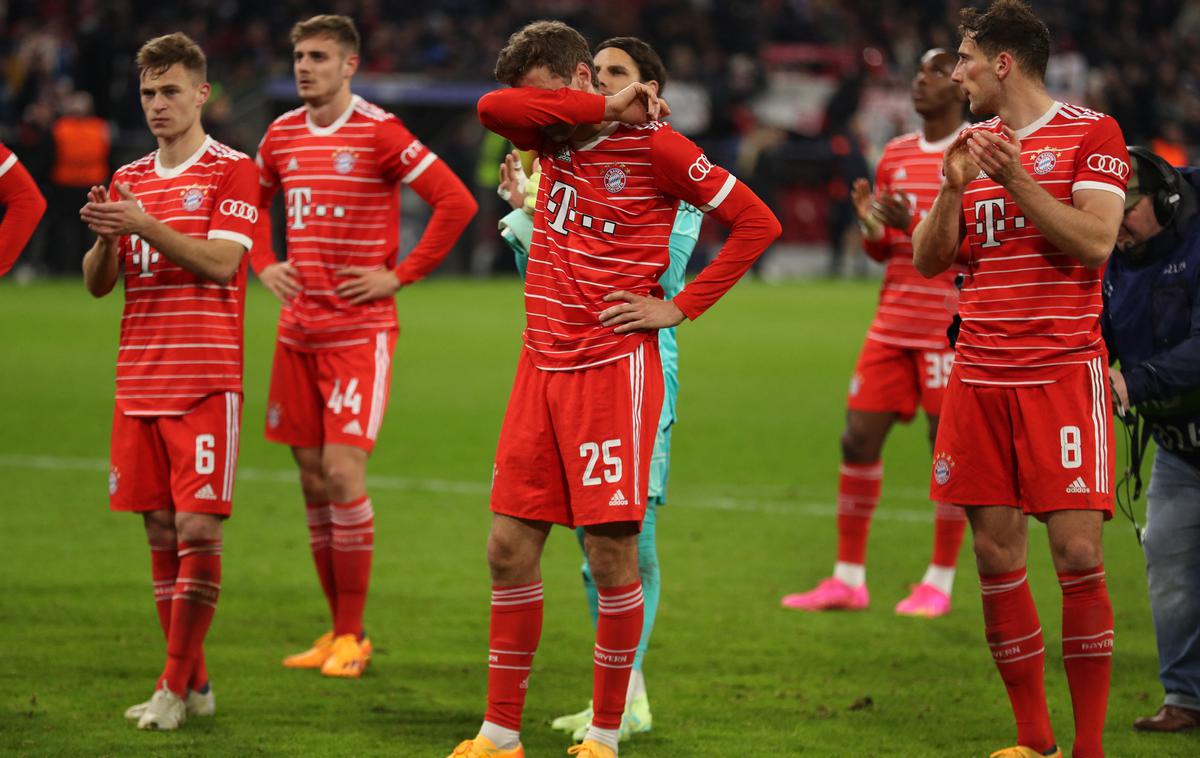 Bayern Manchester City | Nogometaši Bayerna so se na začetku potegovali za tri lovorike. Zdaj se samo še za eno. | Foto Reuters