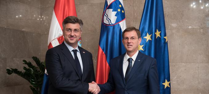 Andrej Plenković, Miro Cerar | Foto: STA ,