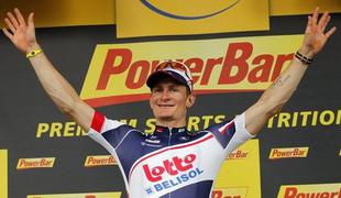 Greipel drugič zapored najhitrejši, Brajković ostaja 13.