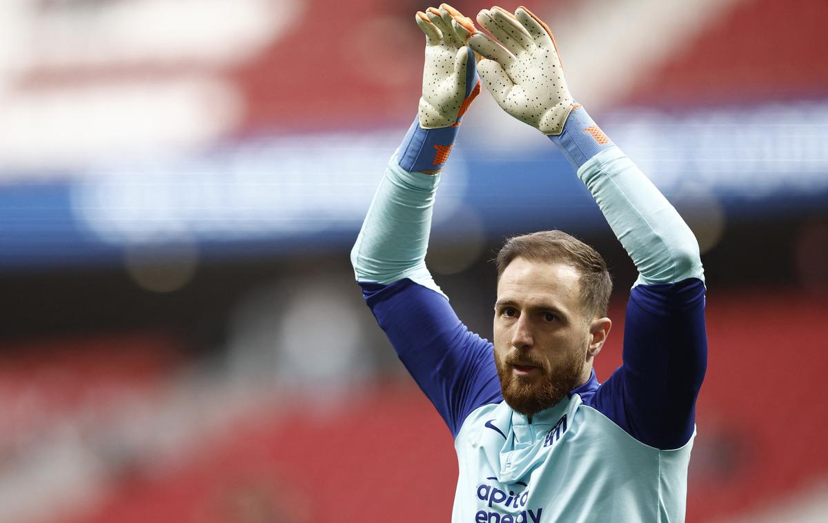 Jan Oblak Atletico Madrid | Jan Oblak je končal brez prejetega zadetka in z novimi tremi točkami. | Foto Reuters