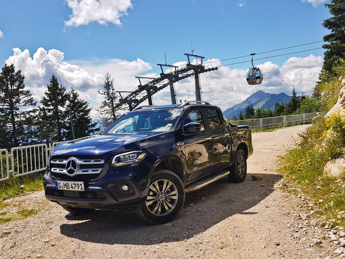 Mercedes-benz X 350 d 4Matic | Foto: Gašper Pirman