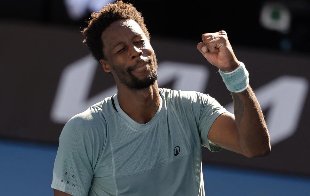 Gael Monfils | Emma Raducanu se je zanesljivo prebila v drugi krog Miamija. | Foto Reuters