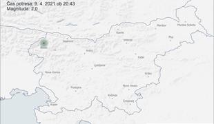 Ste ga čutili? Zatresla so se tla v Posočju.