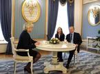 Marine Le Pen in Vladimir Putin