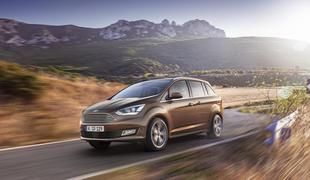 Ford C-max in grand C-max - bolj ekonomičen, uporaben in tišji