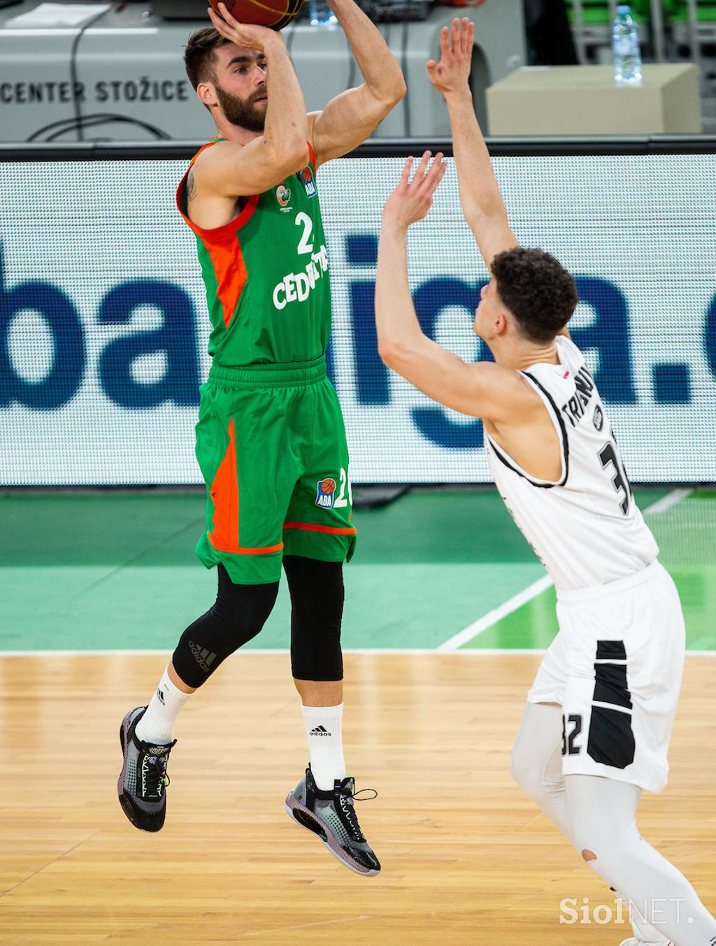 Liga ABA: Cedevita Olimpija - Partizan