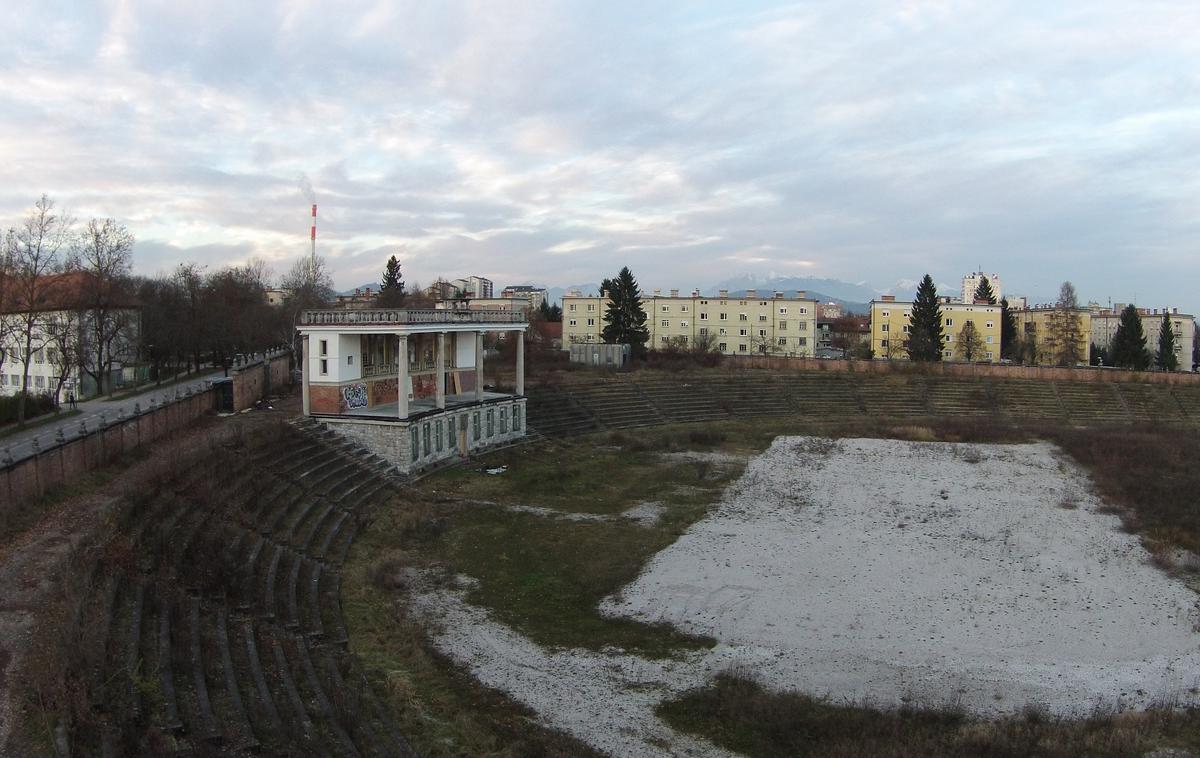 Plečnikov stadion za Bežigradom | Kako bo negativno kulturnovarstveno mnenje vplivalo na nadaljevanje postopka izdaje gradbenega dovoljenja, ni znano.  | Foto STA