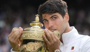 Carlos Alcaraz zmagovalec Wimbledona, Đoković brez možnosti #video