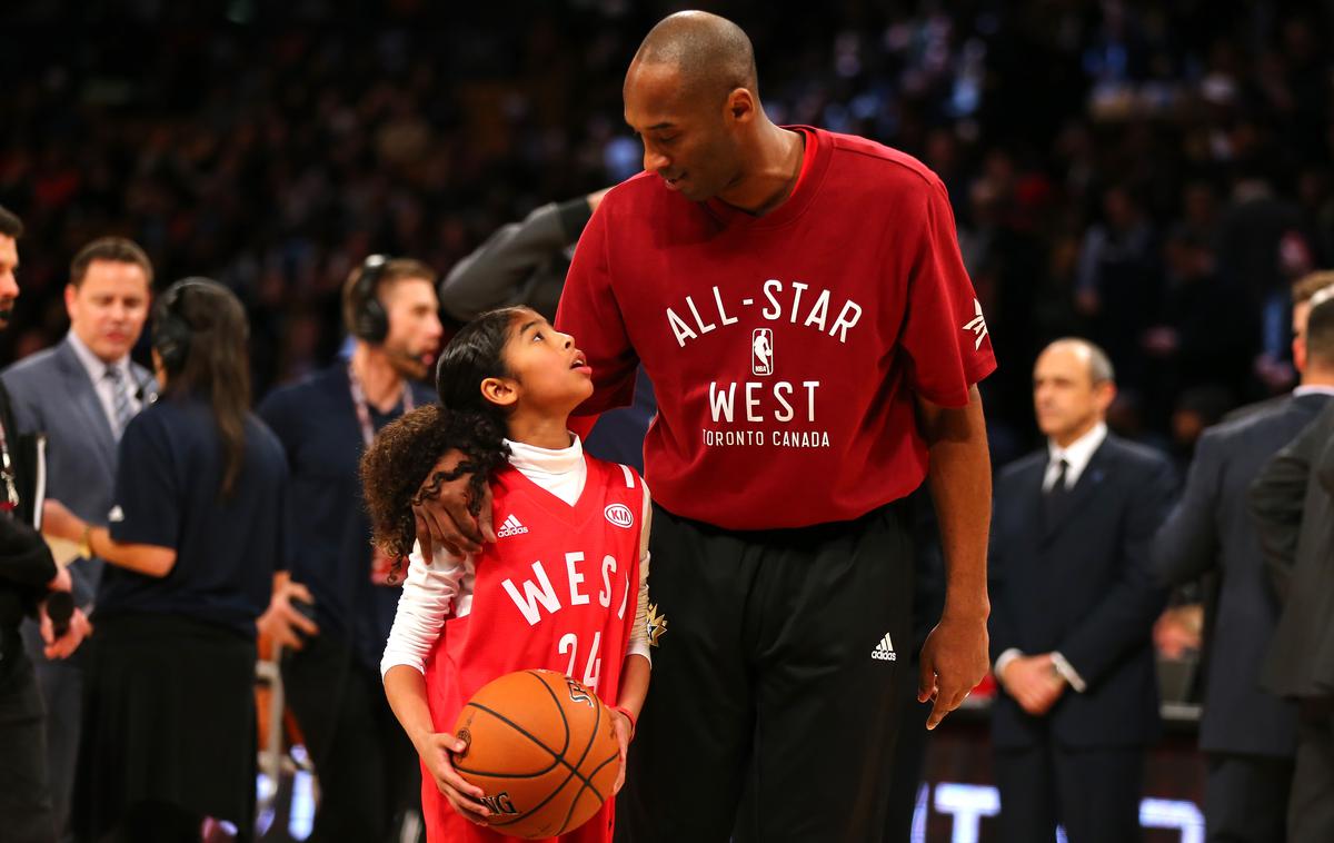 Kobe Bryant, Gianna Bryant | Na dan prihajajo nova dejstva o helikopterski nesreči, v kateri so umrli Kobe Bryant, njegova hči Gianna in še sedem ljudi.  | Foto Getty Images