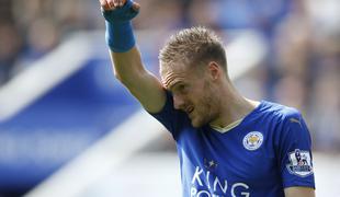 Vardy in Leicester v težavah